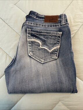 Big Star Maddie Straight Mid-Rise Jeans 30L
